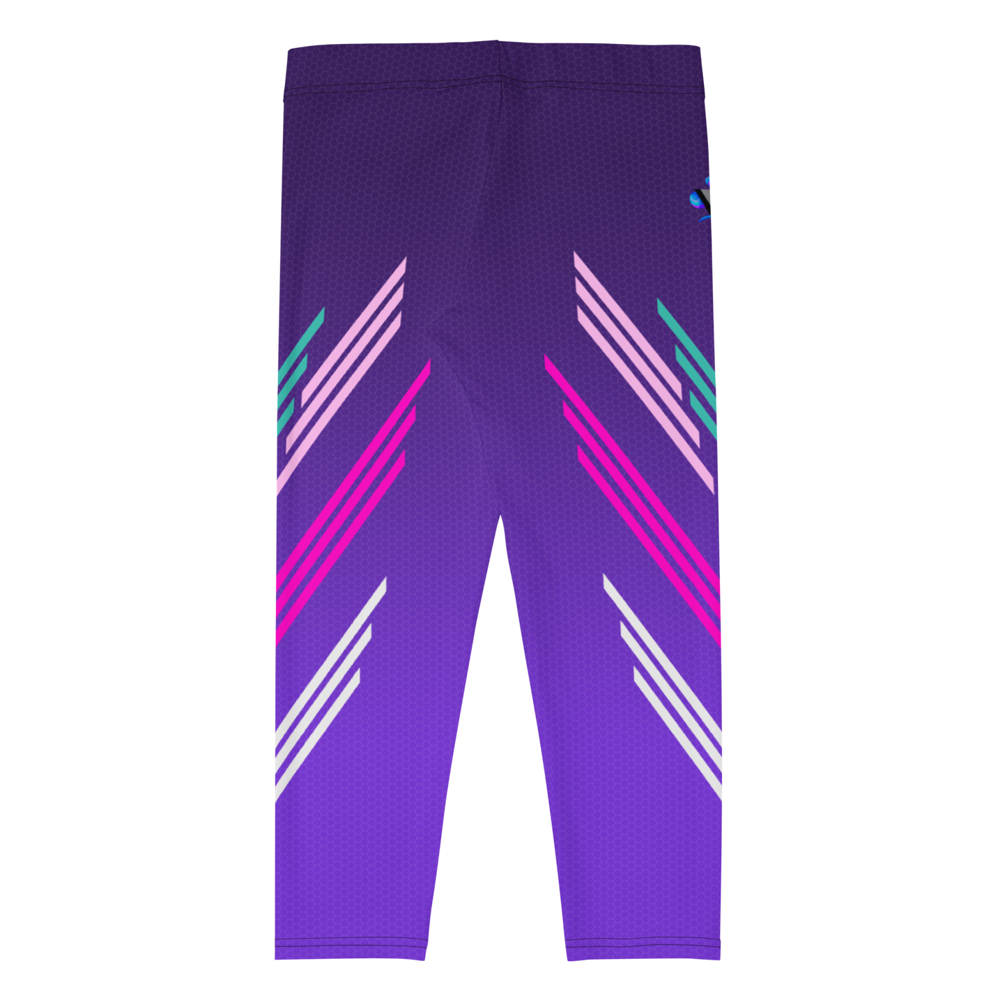 Cake Icing Capri-Length Bodybuilding Tights