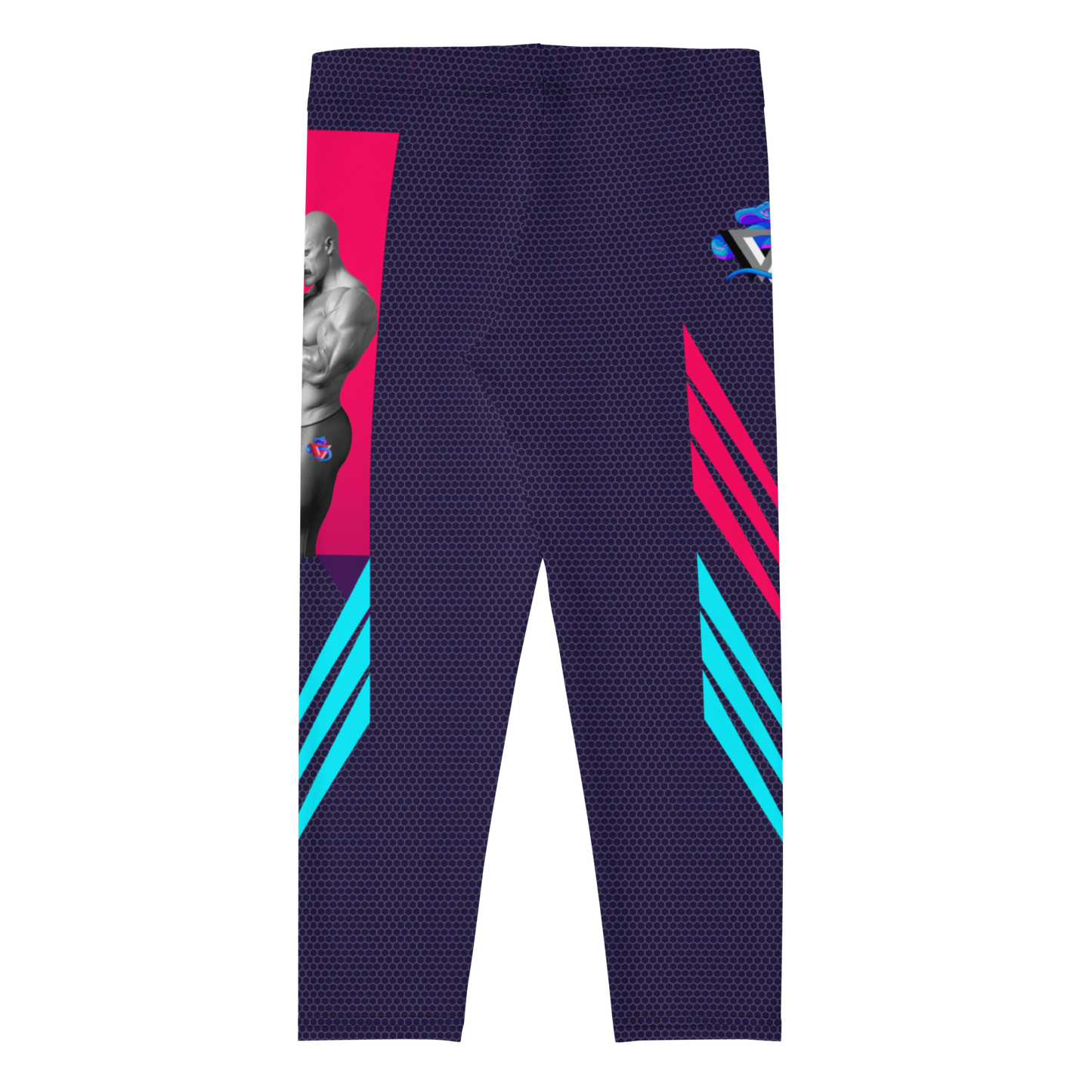 Masked Muscle Prince Capri Bodybuilding Tights