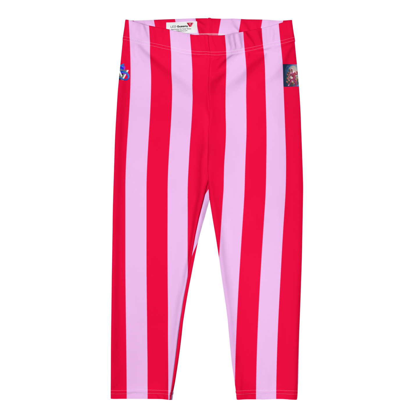 Strawberry Beefcake Capri Bodybuilding Tights