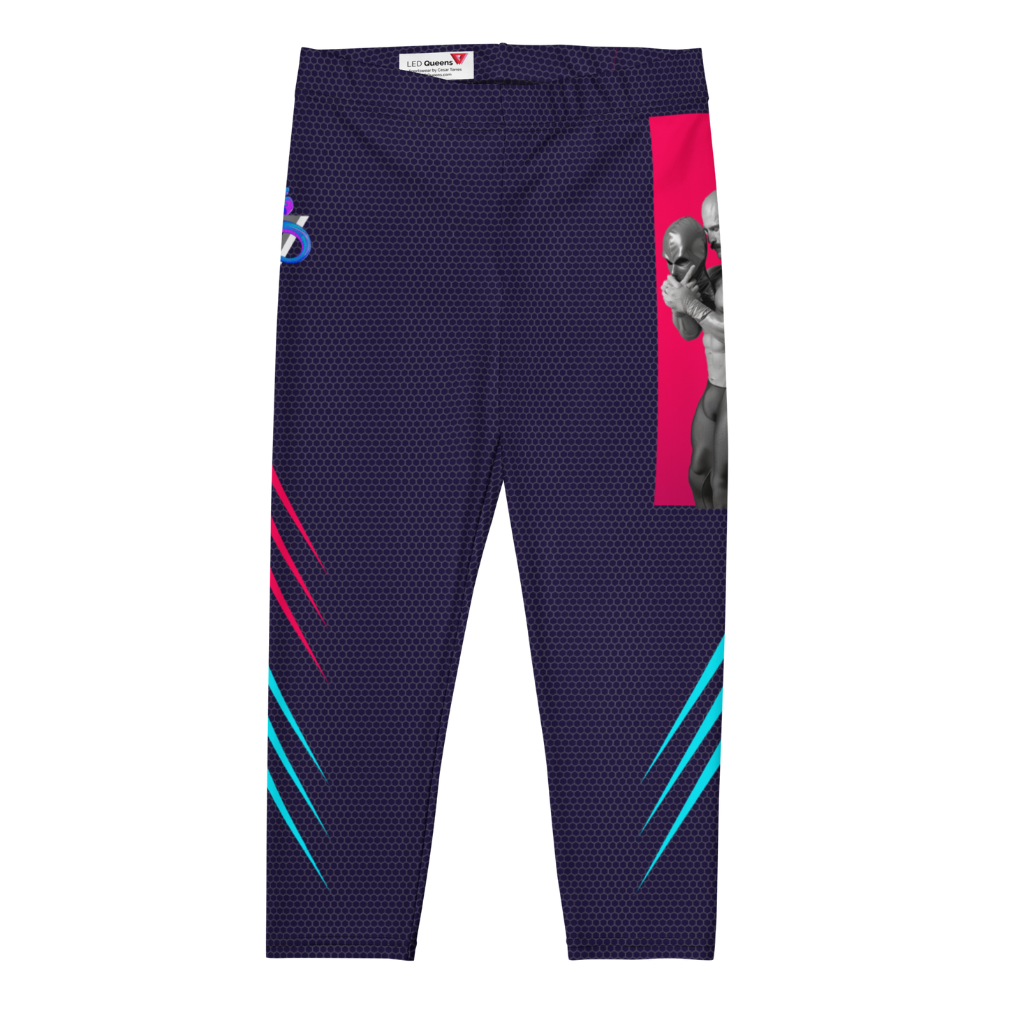 Masked Muscle Prince Capri Bodybuilding Tights