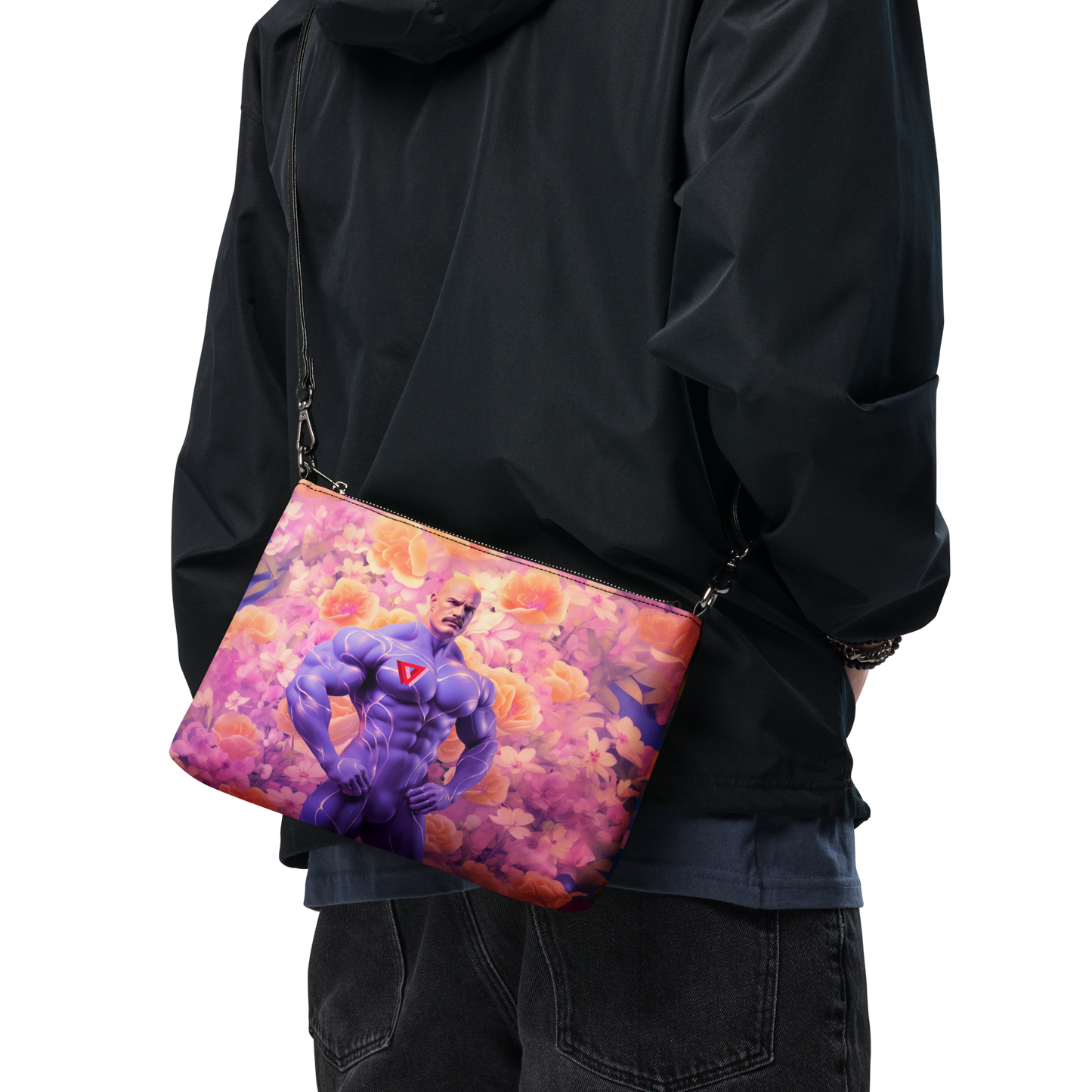 Señor Bougainvillea/Detective Verbena Crossbody bag