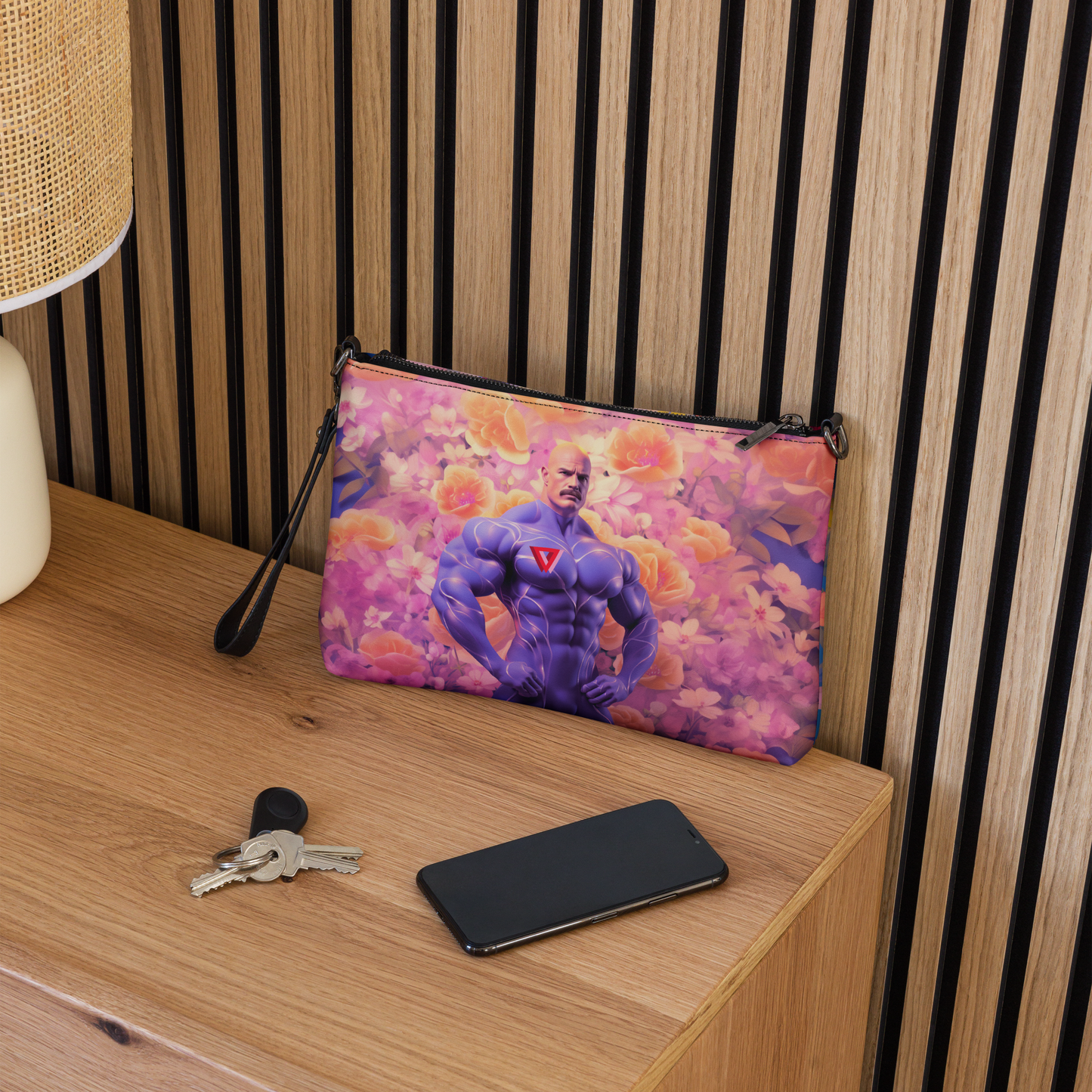 Señor Bougainvillea/Detective Verbena Crossbody bag