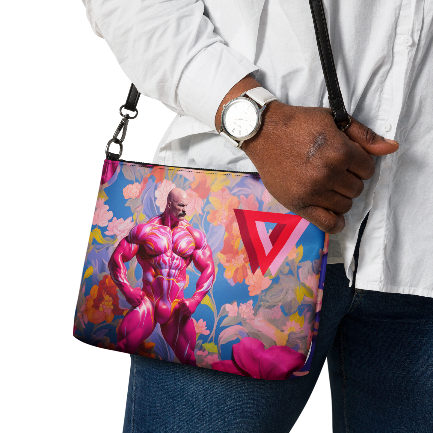 Señor Bougainvillea/Detective Verbena Crossbody bag