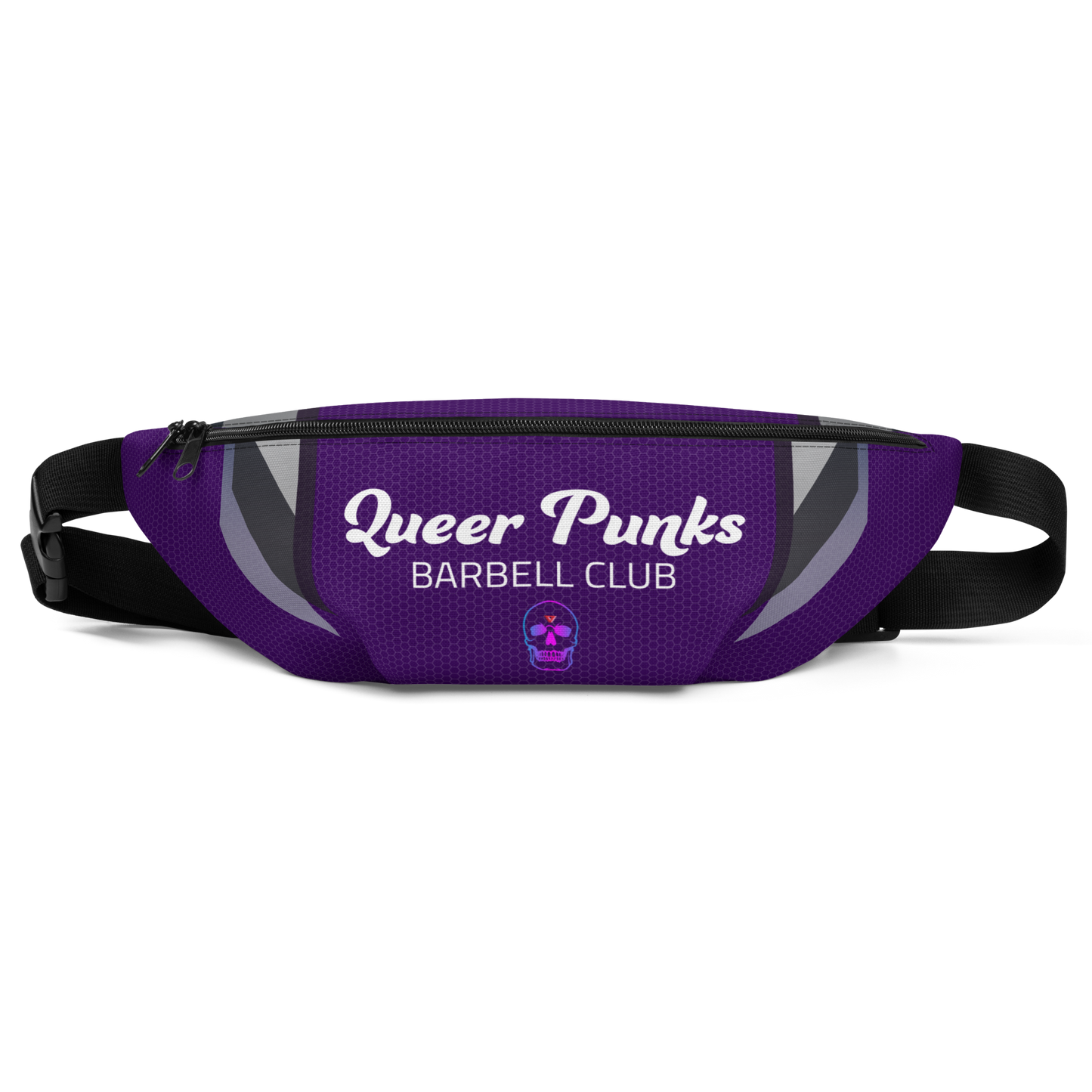 Queer Punks Barbell Club Fanny Pack (Purple)