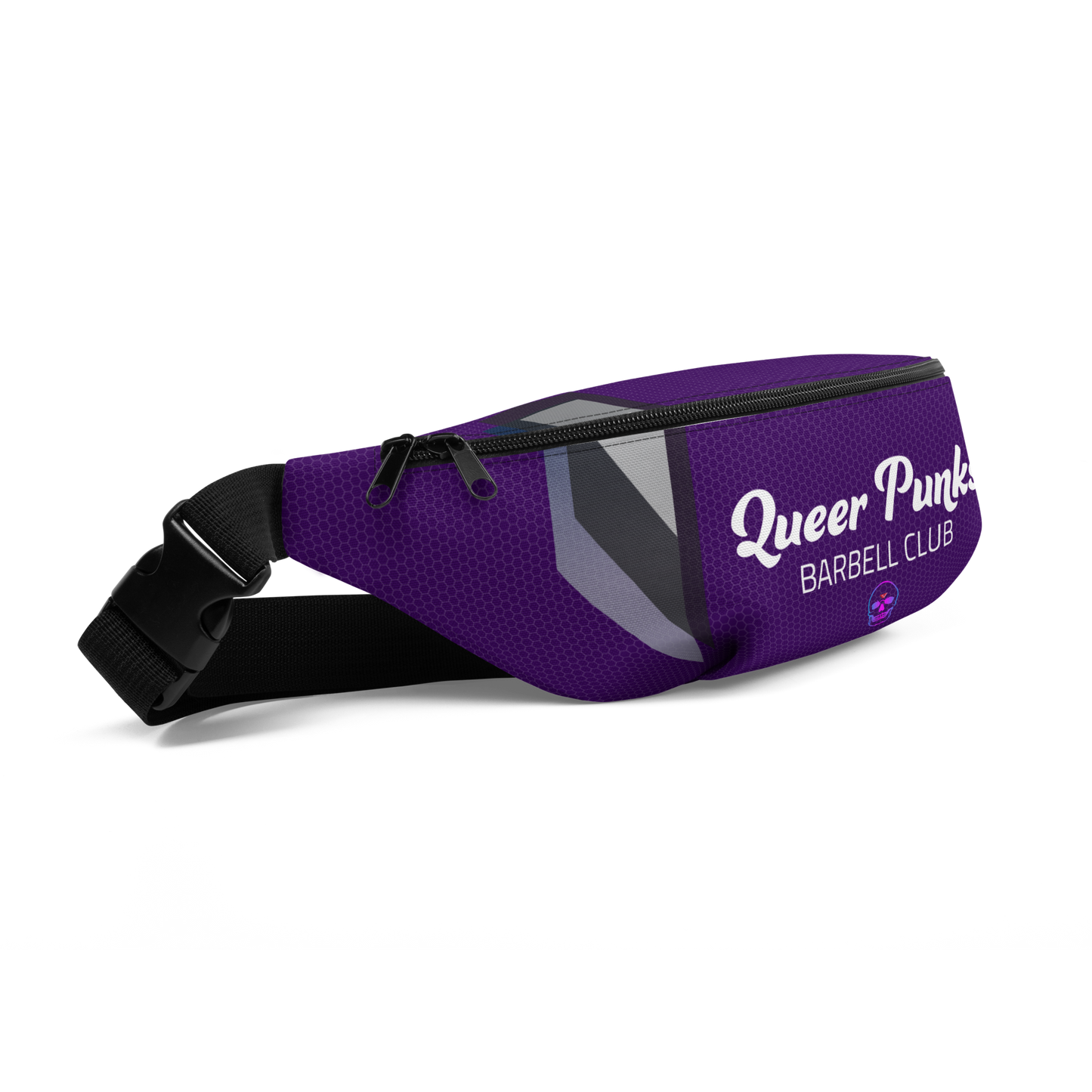 Queer Punks Barbell Club Fanny Pack (Purple)