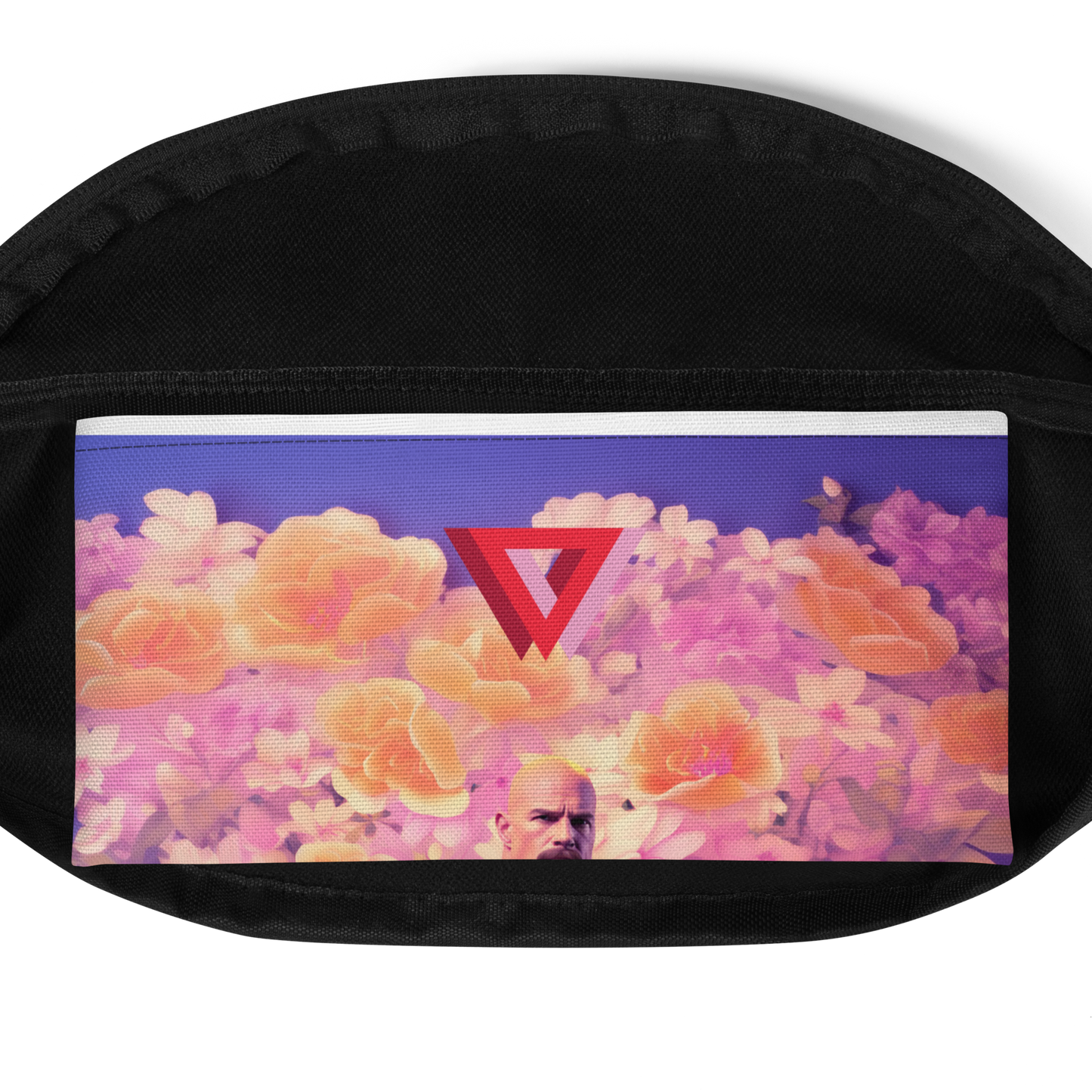 Grape 80's Retro Bodybuilding Fanny Pack