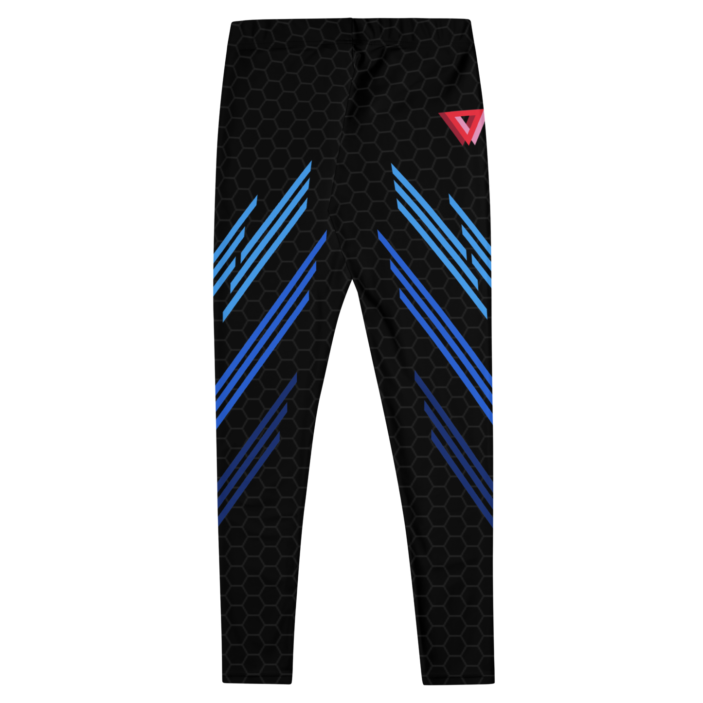Classic Muscle Daddy Bodybuilding Tights (Black/Blue)