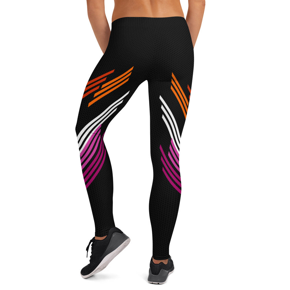 Lesbian Pride Bodybuilding Tights
