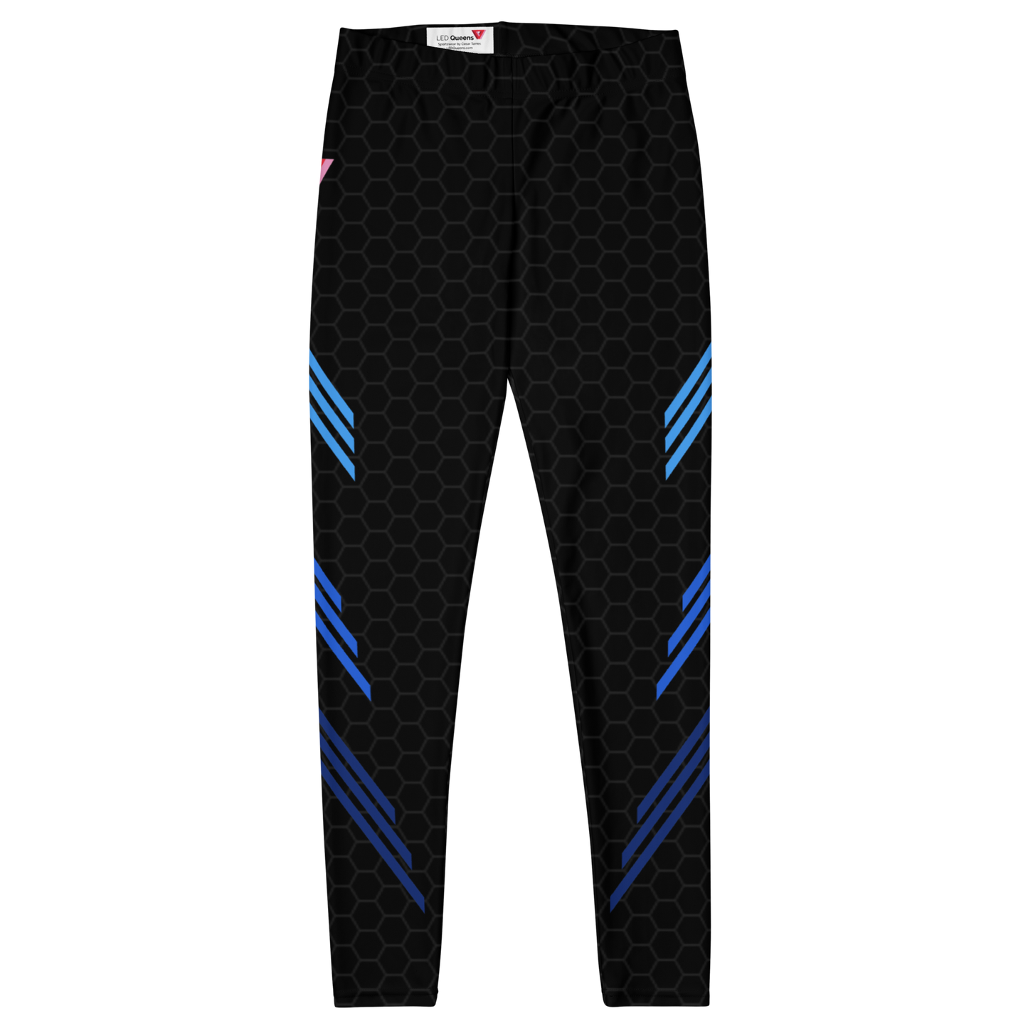 Classic Muscle Daddy Bodybuilding Tights (Black/Blue)