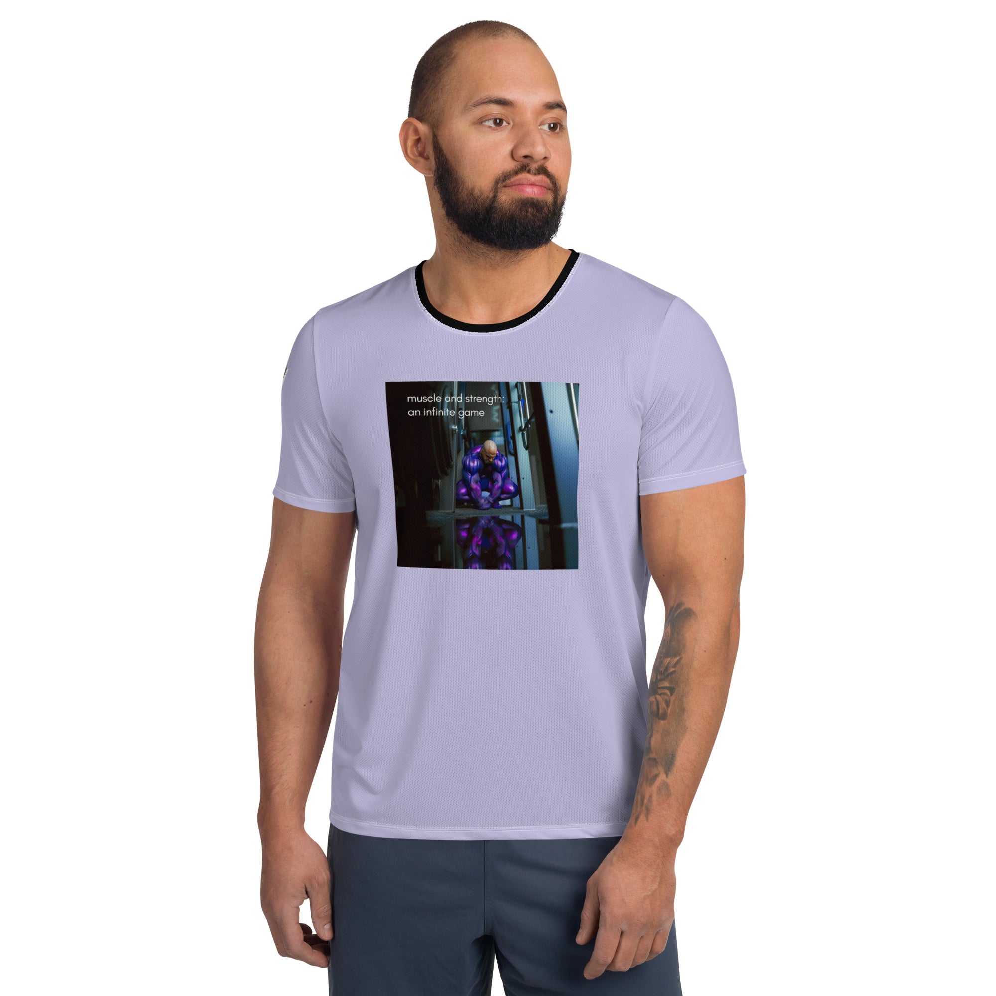 Infinite Game Moisture-Wicking Workout T-Shirt