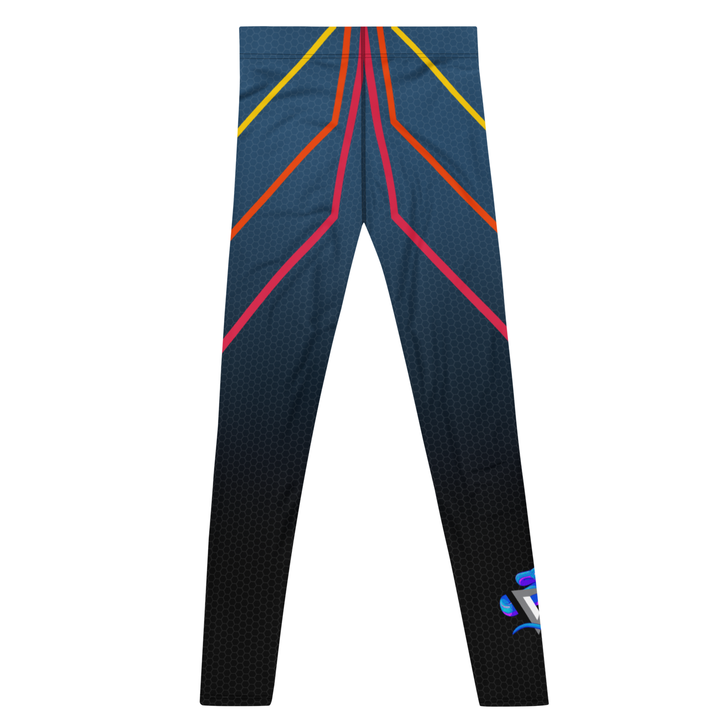 Solar Flare Plus-Size/High-Waisted Bodybuilding Tights
