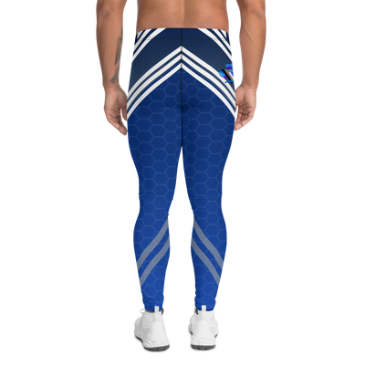 Blue Atlas Plus-Size/High-Waisted Bodybuilding Tights