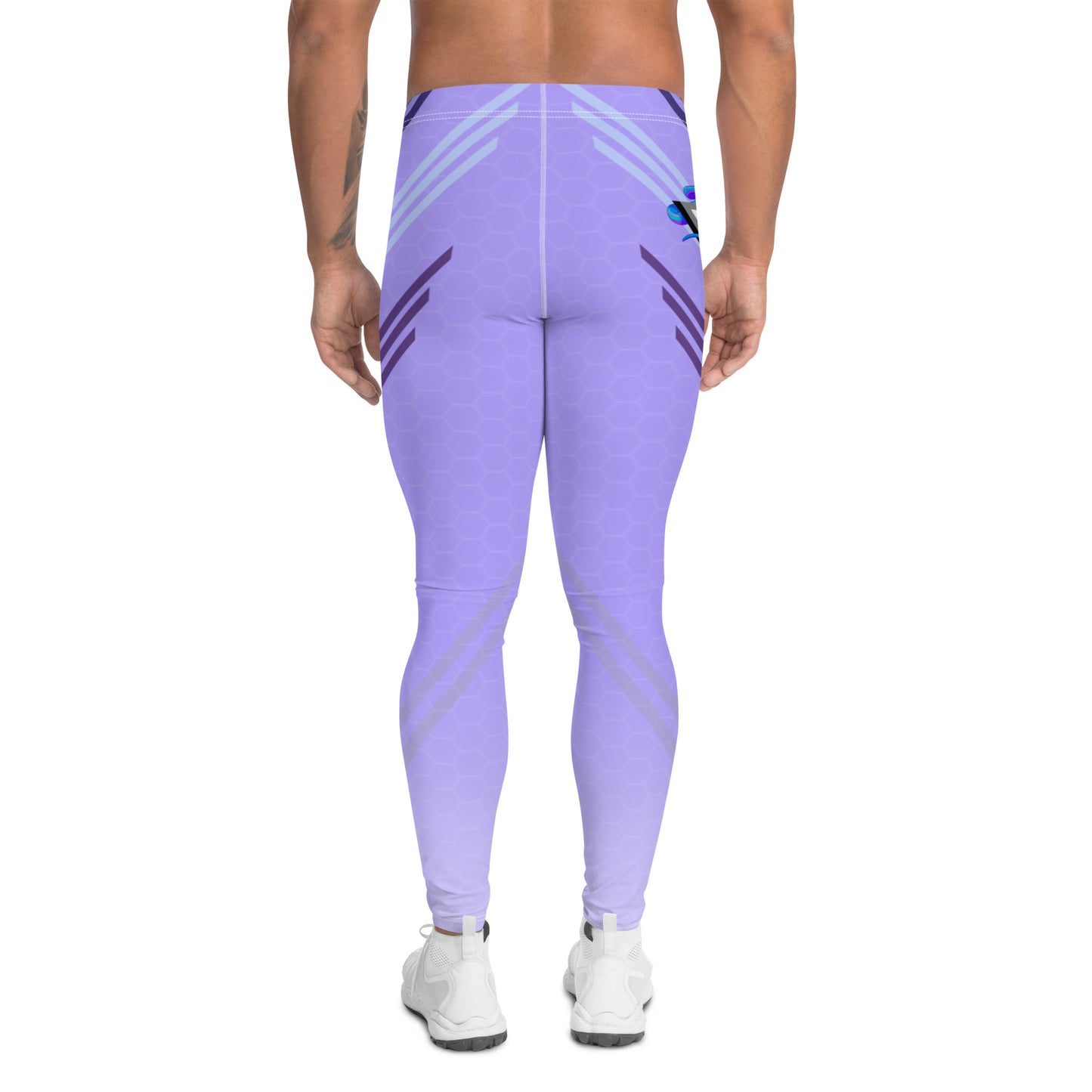Lavender Theys Plus-Size/High-Waisted Bodybuilding Tights