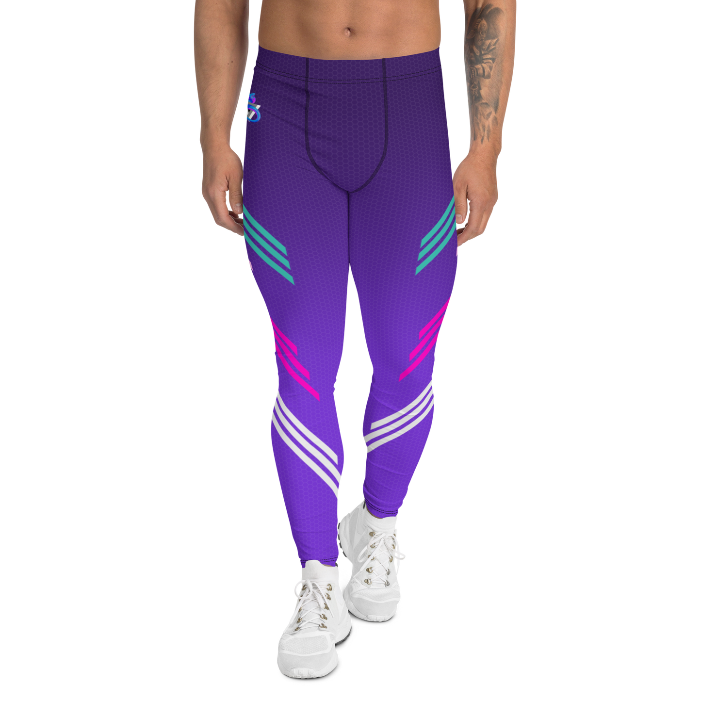 Cake Icing Plus-Size/High-Waisted Bodybuilding Tights