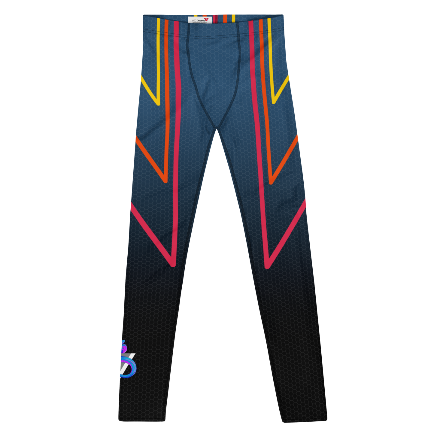 Solar Flare Plus-Size/High-Waisted Bodybuilding Tights
