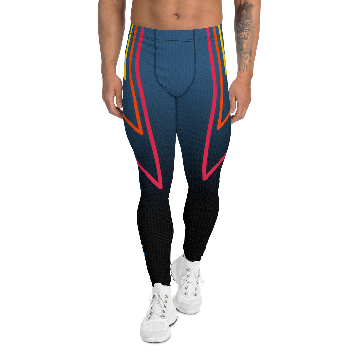 Solar Flare Plus-Size/High-Waisted Bodybuilding Tights