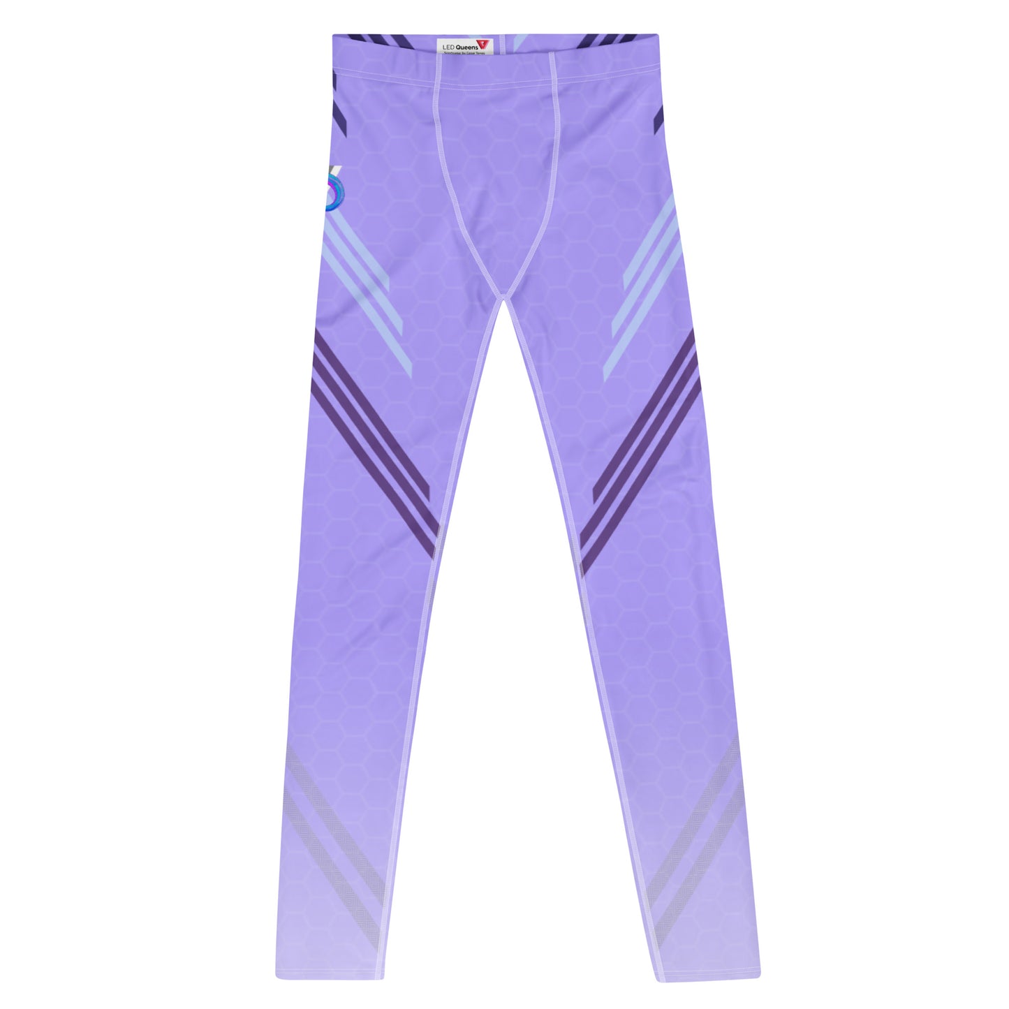 Lavender Theys Plus-Size/High-Waisted Bodybuilding Tights