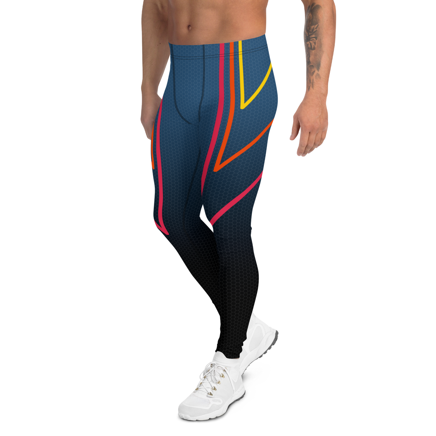 Solar Flare Plus-Size/High-Waisted Bodybuilding Tights