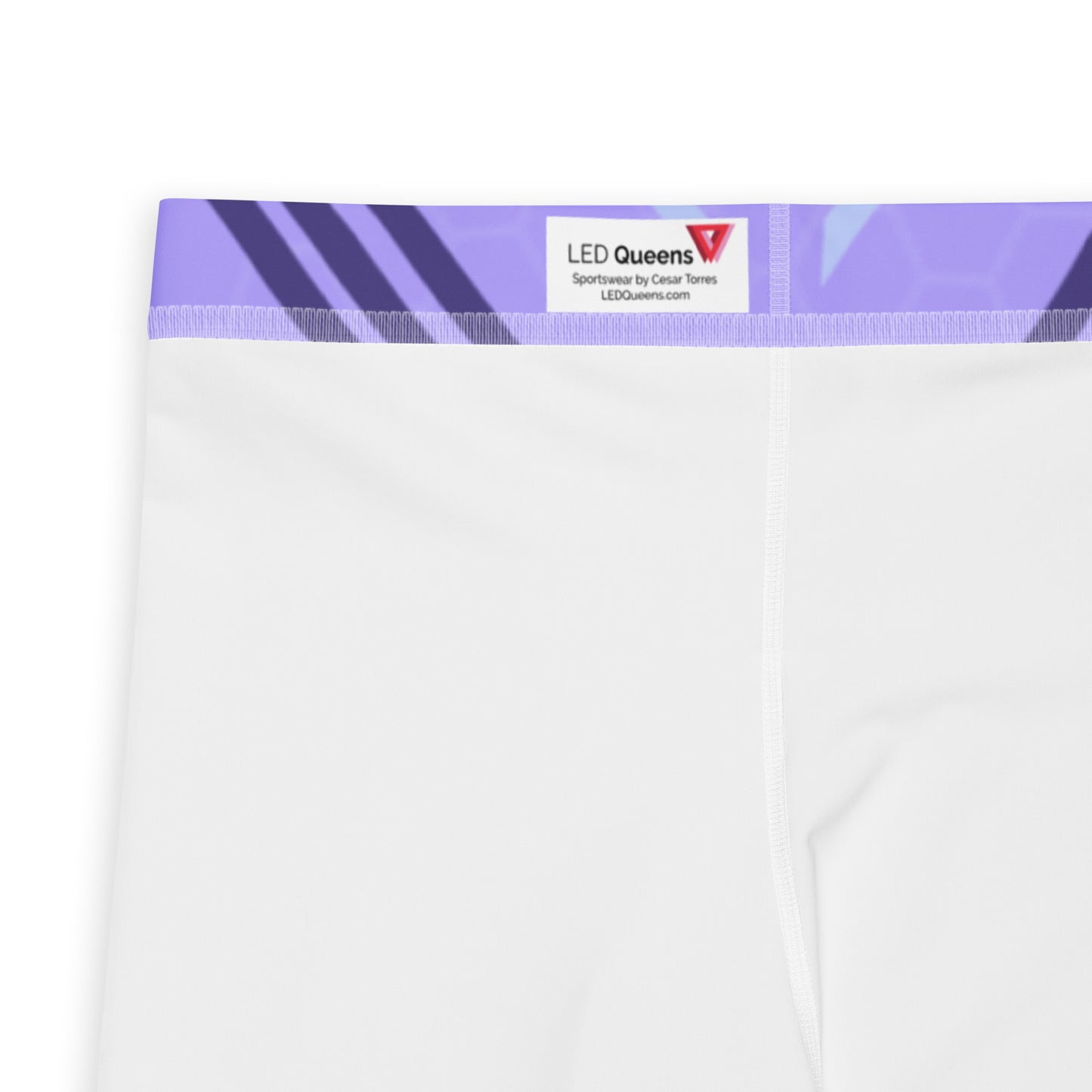 Lavender Theys Plus-Size/High-Waisted Bodybuilding Tights