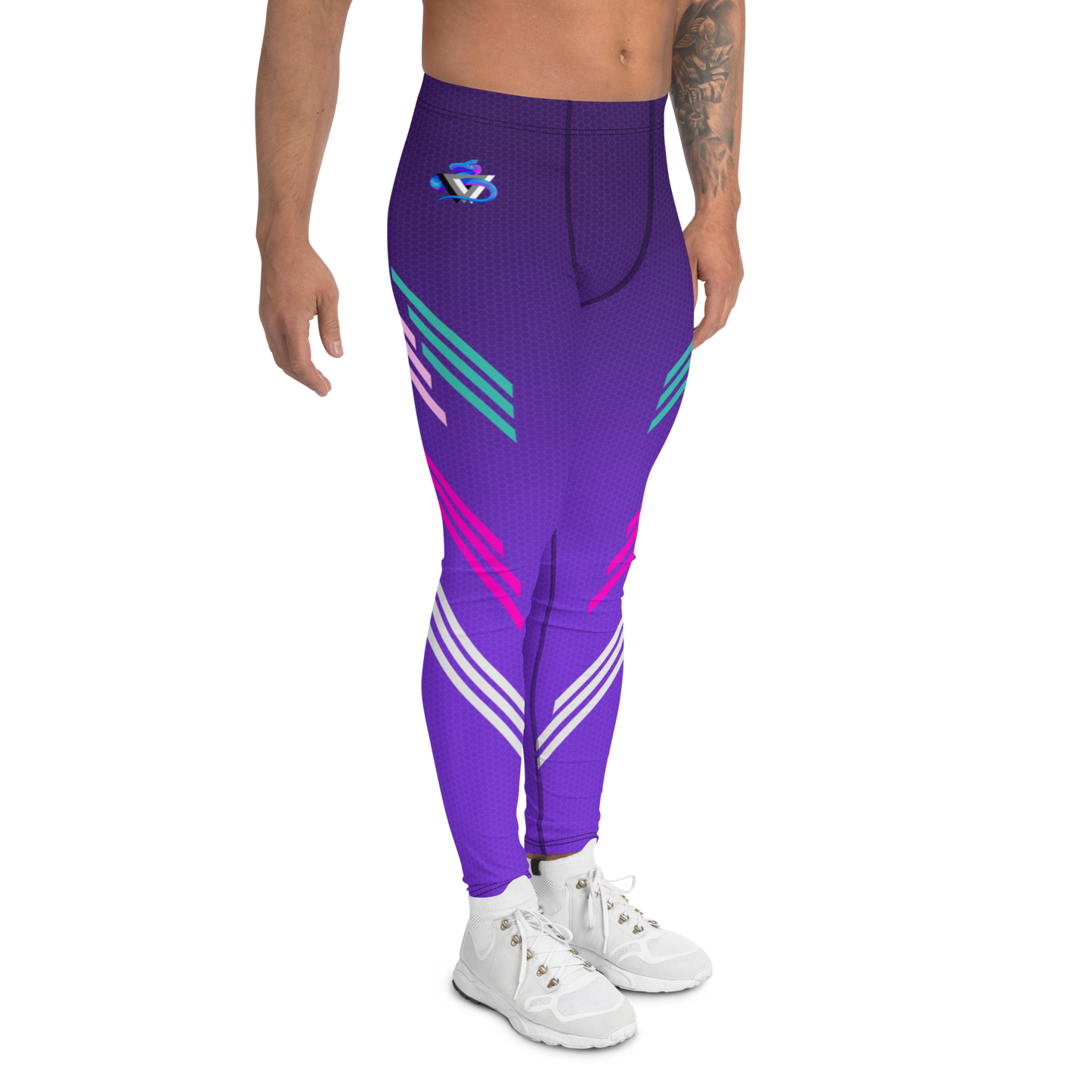 Cake Icing Plus-Size/High-Waisted Bodybuilding Tights