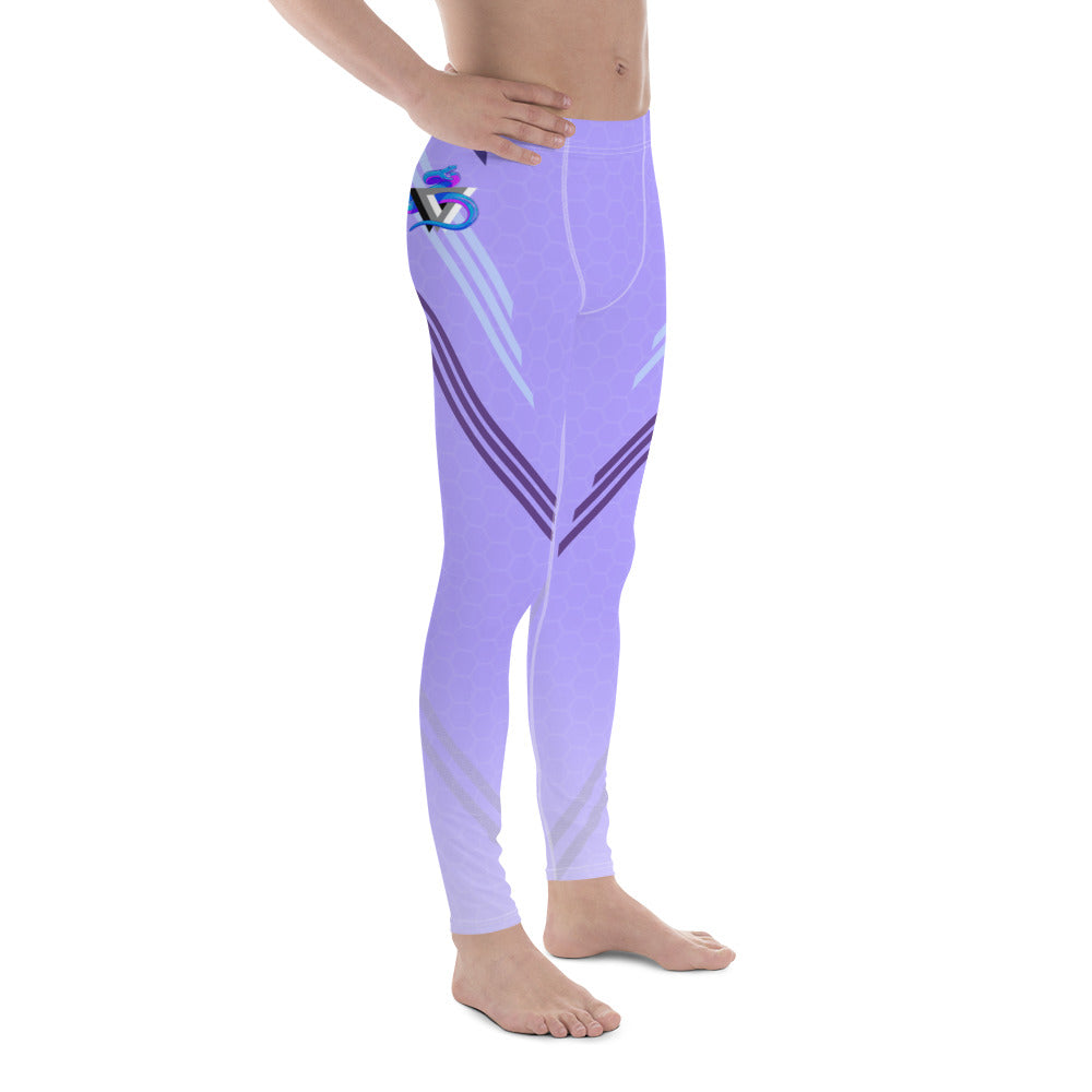 Lavender Theys Plus-Size/High-Waisted Bodybuilding Tights