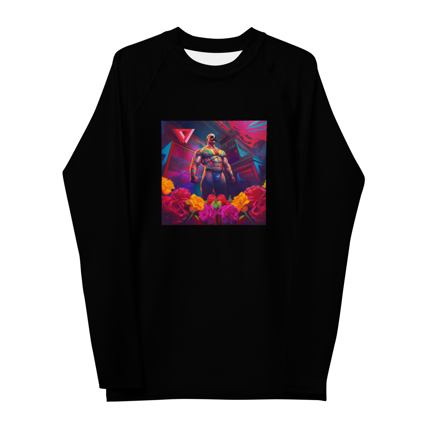 Dia De Los Muertos Daddy Long-Sleeve Spandex Shirt