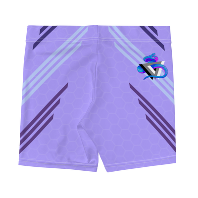 Lavender Theys Spandex Shorts