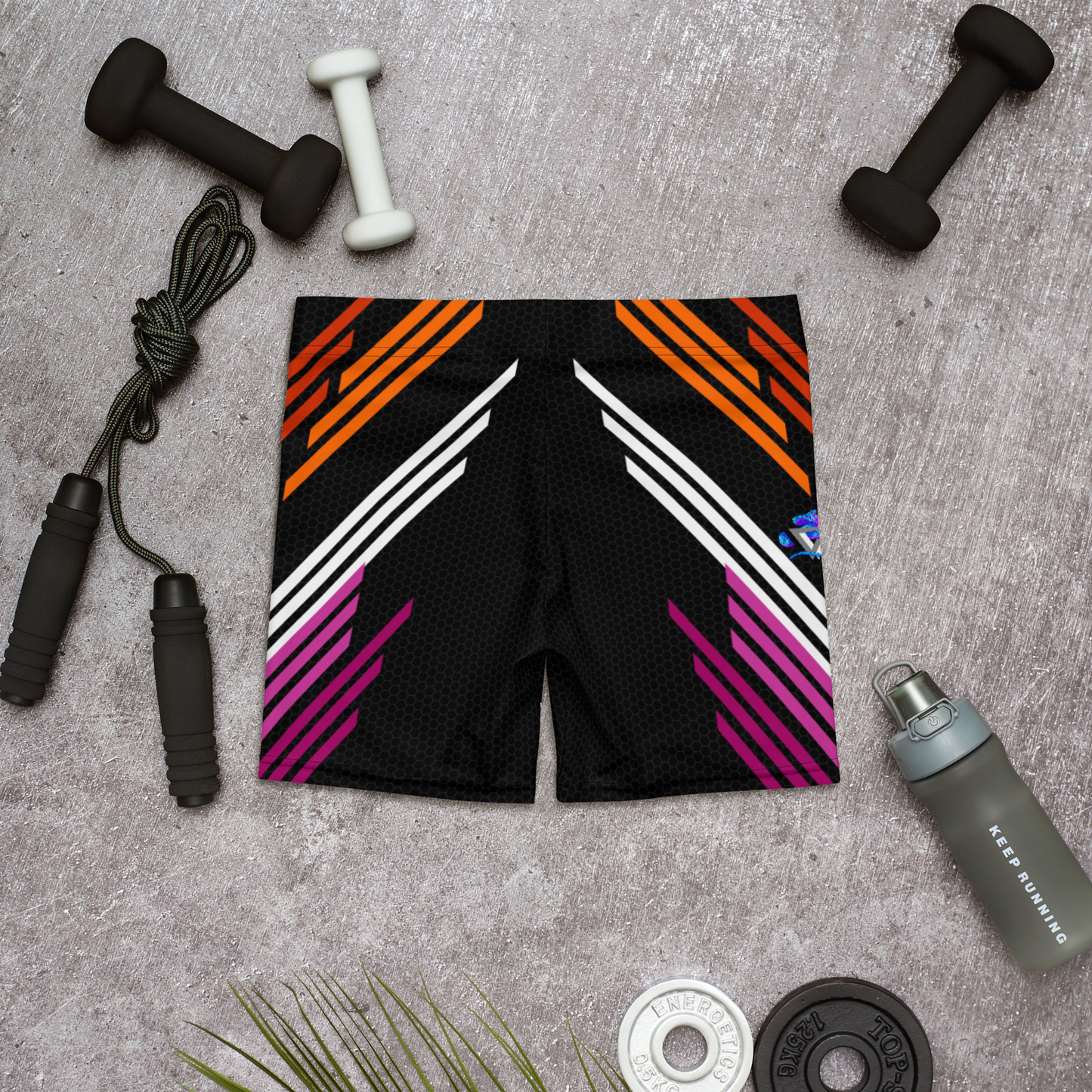 Lesbian Pride Spandex Shorts