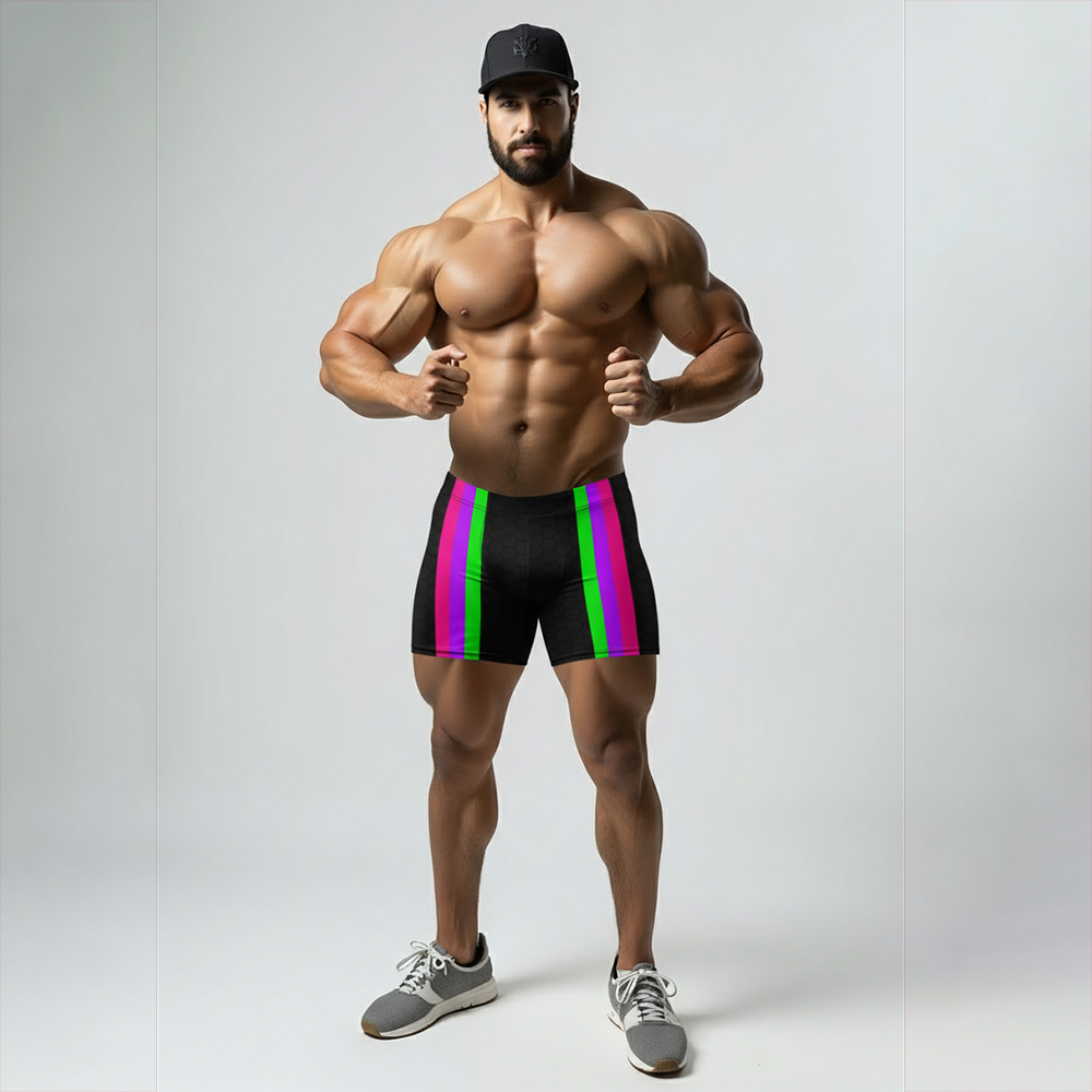 Hair Metal Spandex Shorts