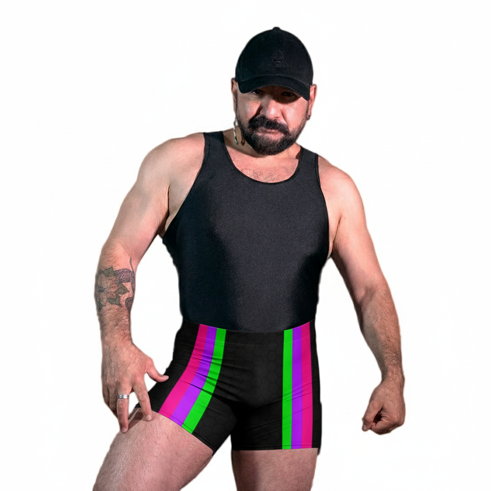 Hair Metal Spandex Shorts