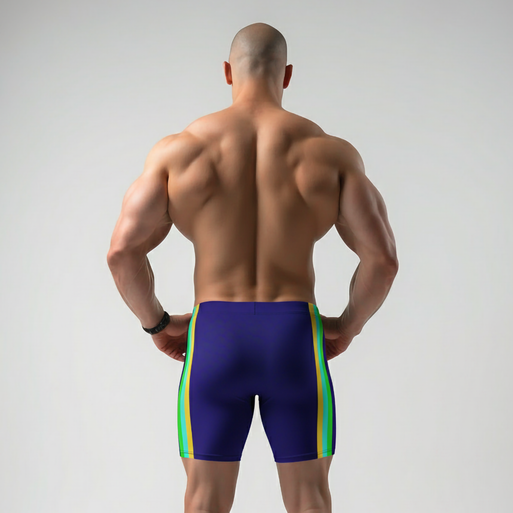Neon Cassette Spandex Shorts