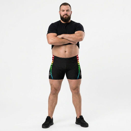 Queer Strength Spandex Shorts