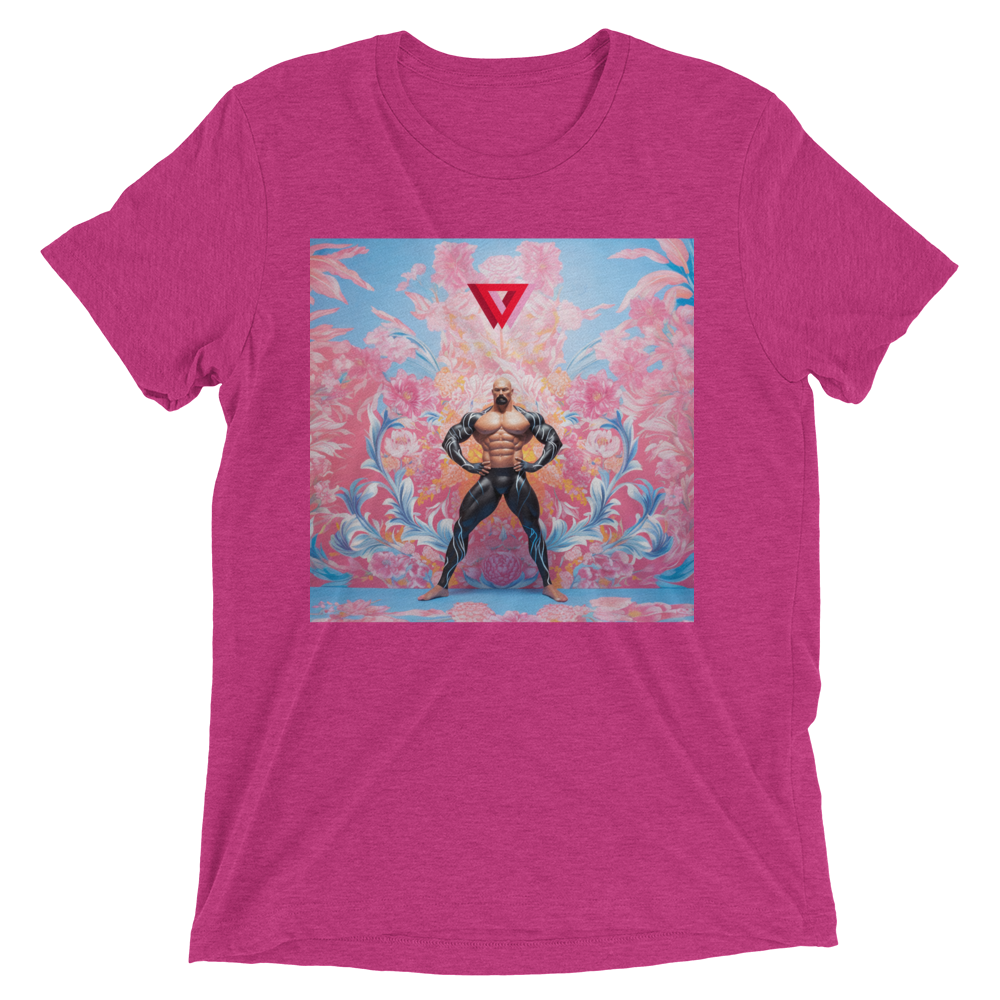 Flower Muscle Boss Tri-Blend T-Shirt