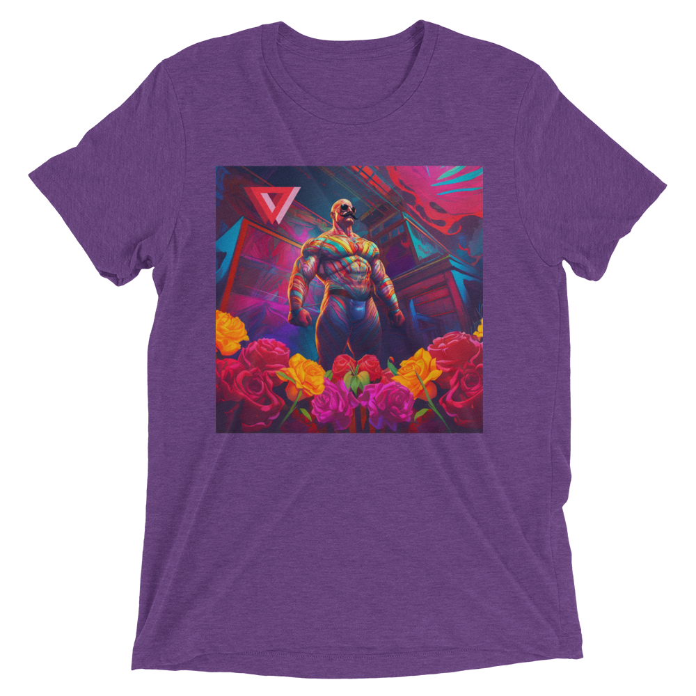 Dia De Los Muertos Daddy Tri-Blend T-Shirt