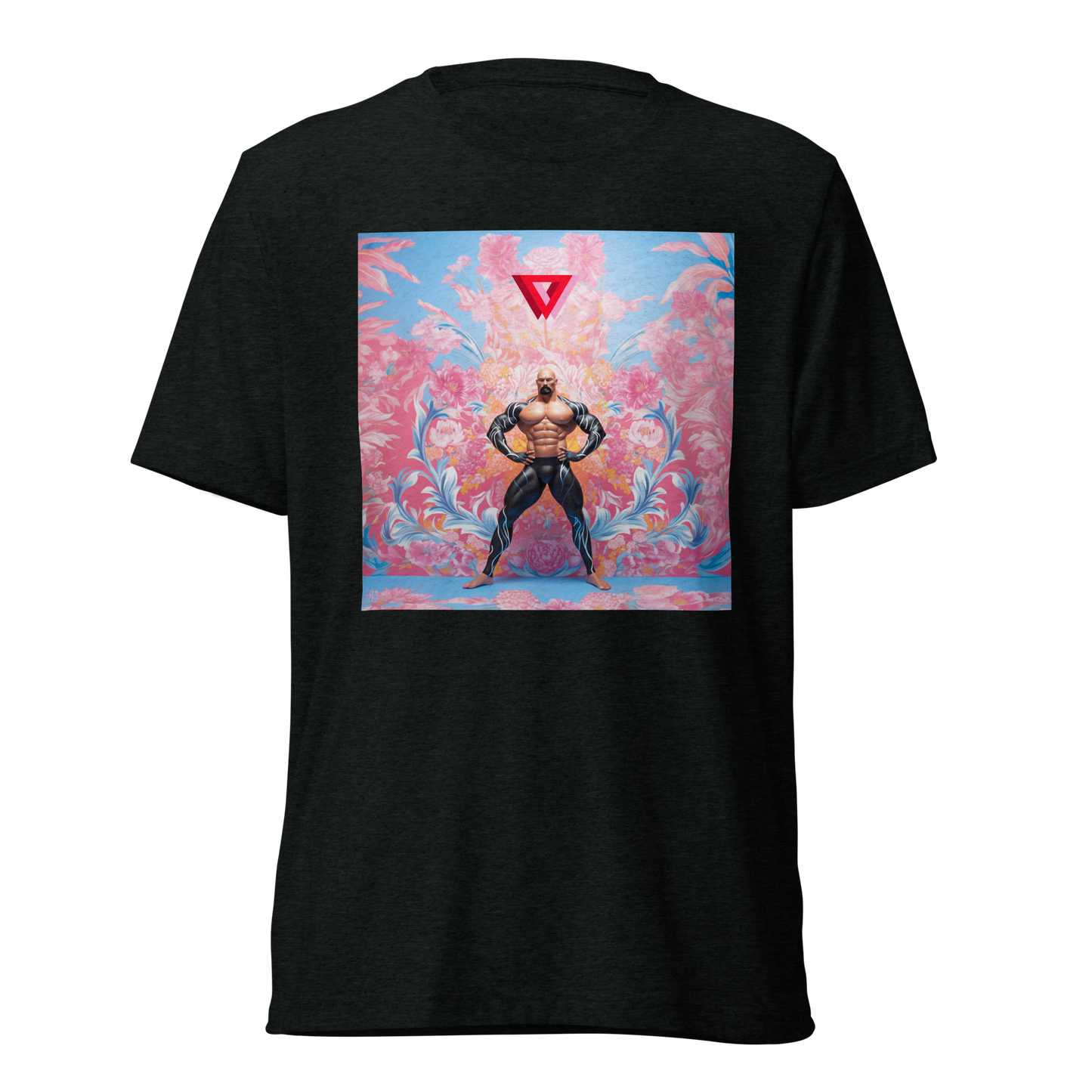Flower Muscle Boss Tri-Blend T-Shirt