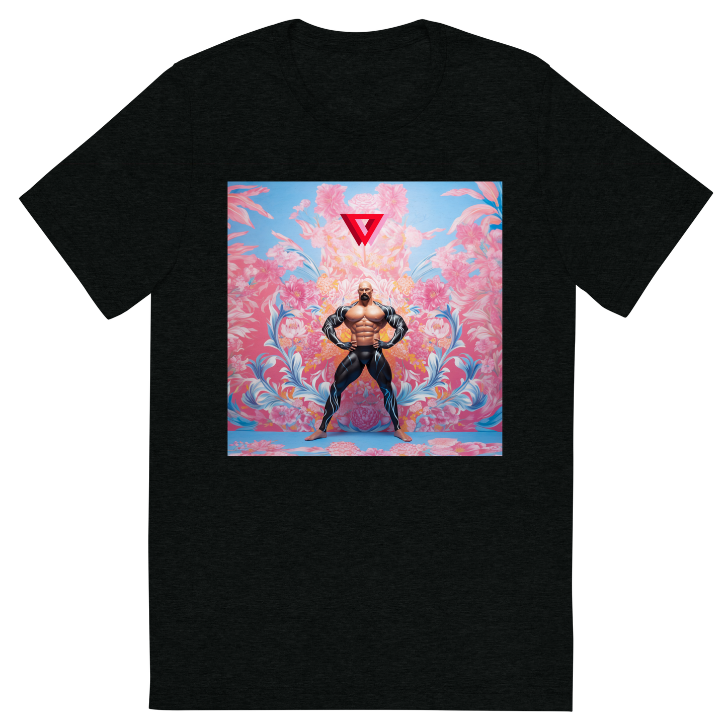 Flower Muscle Boss Tri-Blend T-Shirt