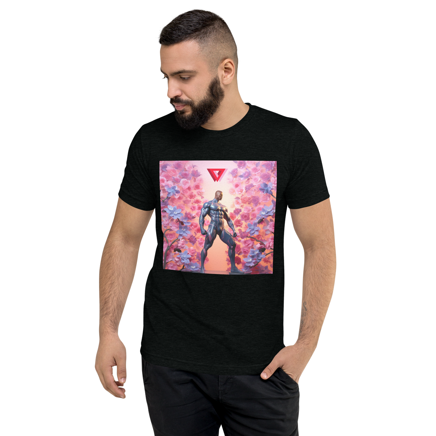 Floral King Tri-Blend T-Shirt