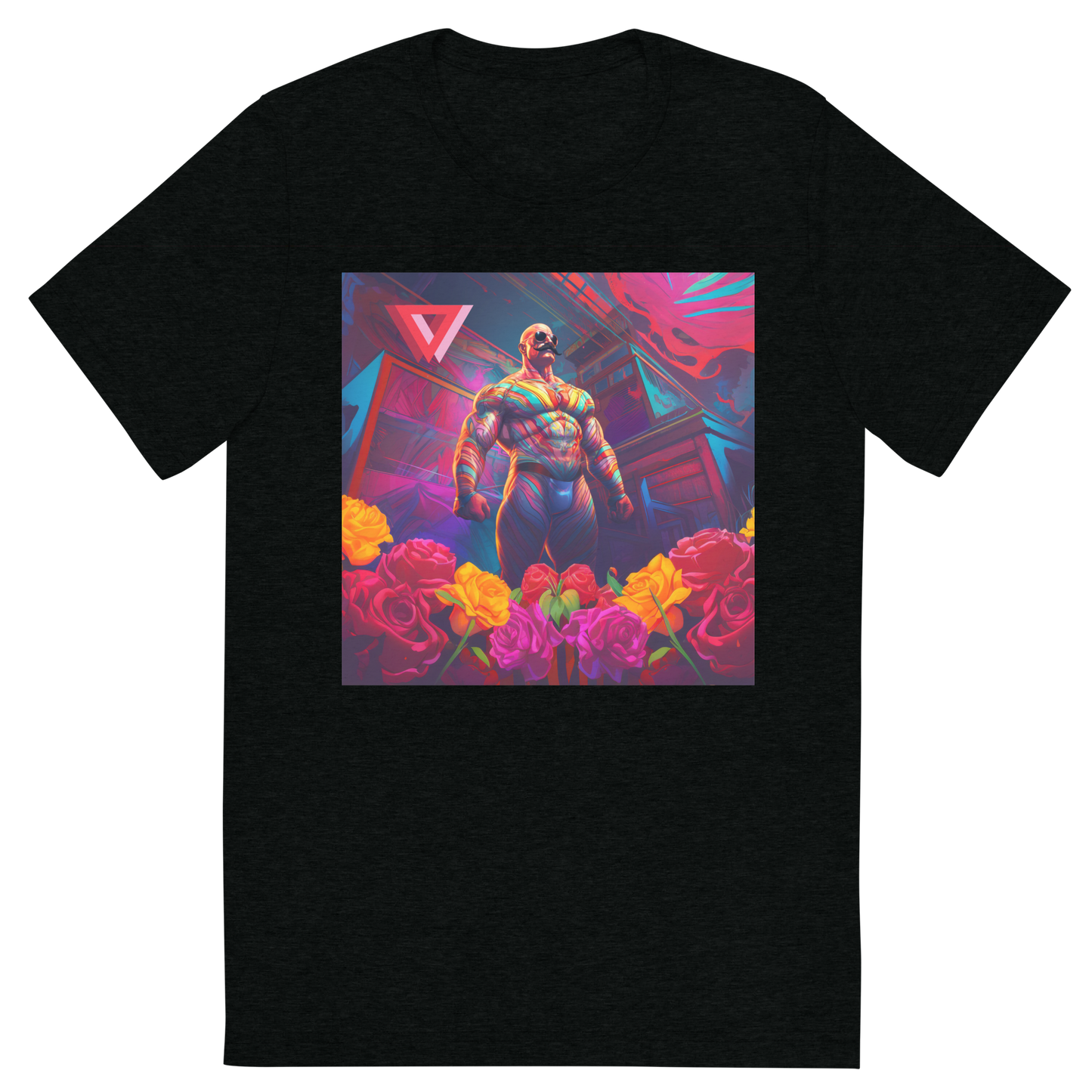 Dia De Los Muertos Daddy Tri-Blend T-Shirt