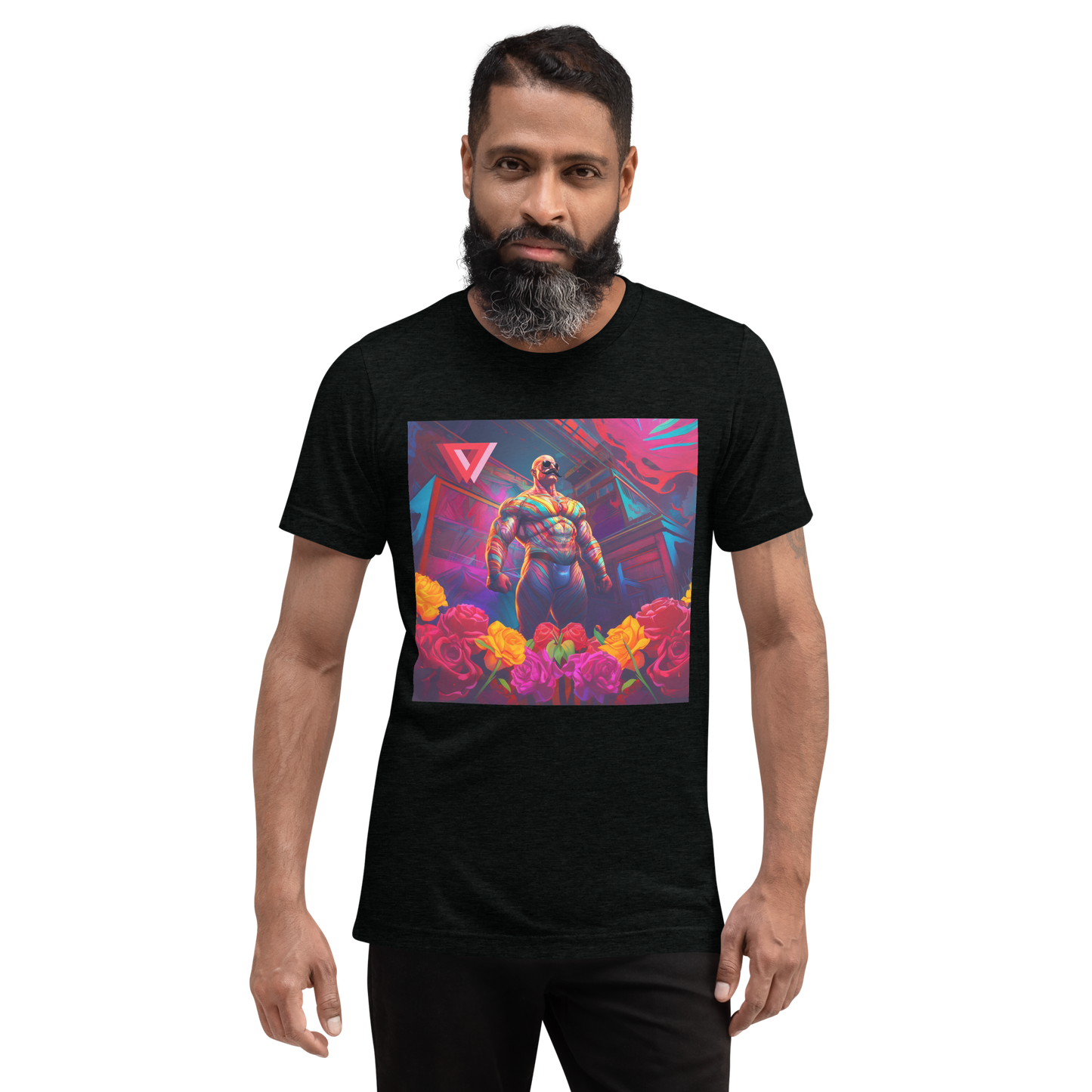 Dia De Los Muertos Daddy Tri-Blend T-Shirt