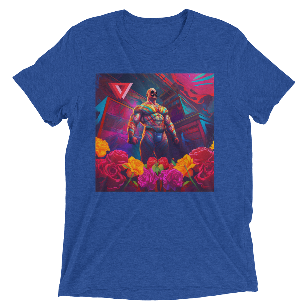 Dia De Los Muertos Daddy Tri-Blend T-Shirt