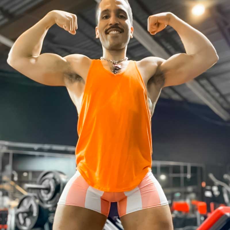 Grapefruit Spandex Shorts