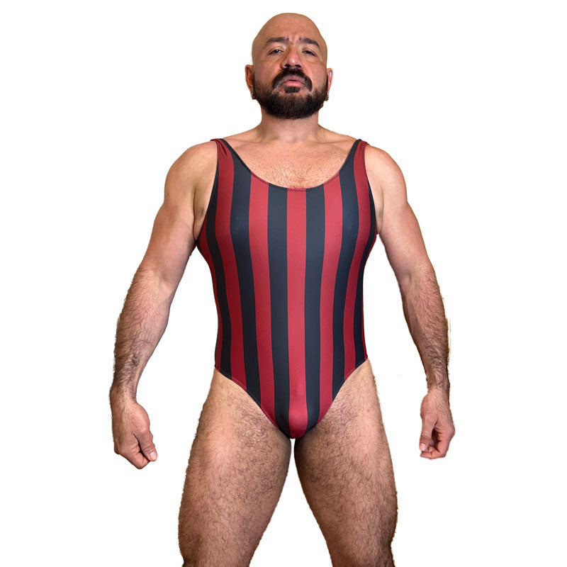 Maroon Noir Bodysuit