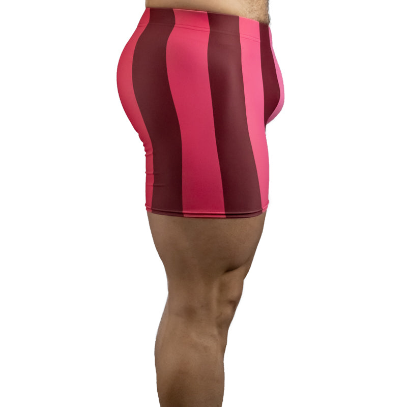 Pomegranate Spandex Shorts