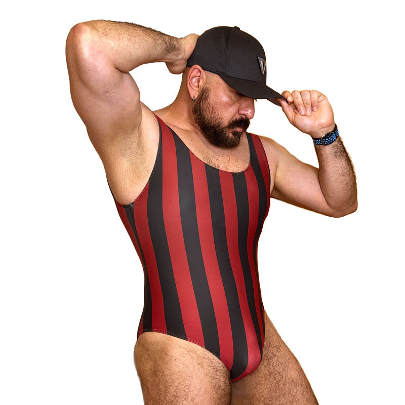 Maroon Noir Bodysuit