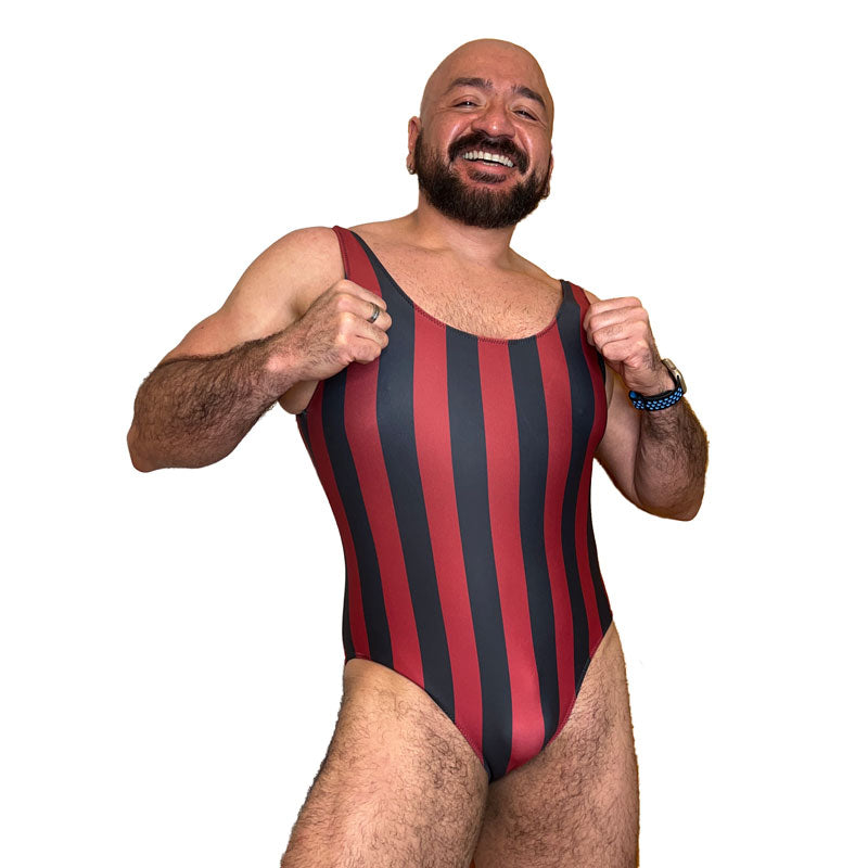 Maroon Noir Bodysuit