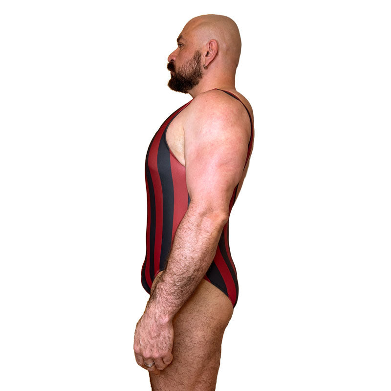 Maroon Noir Bodysuit