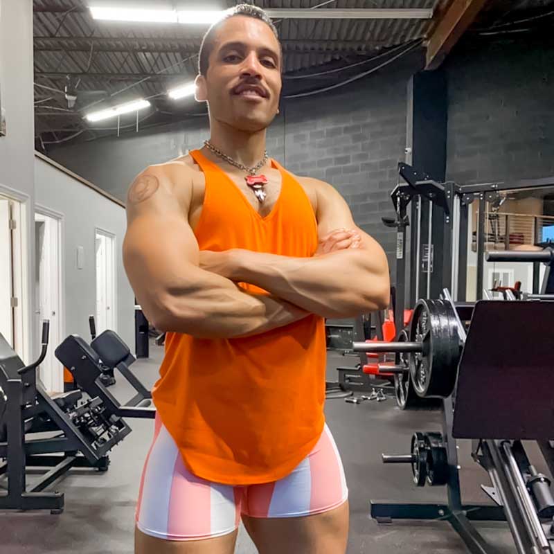Grapefruit Spandex Shorts