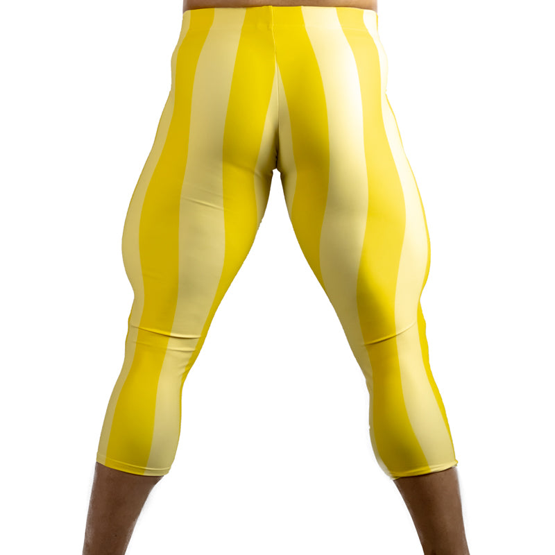 Lemon Capri Bodybuilding Tights