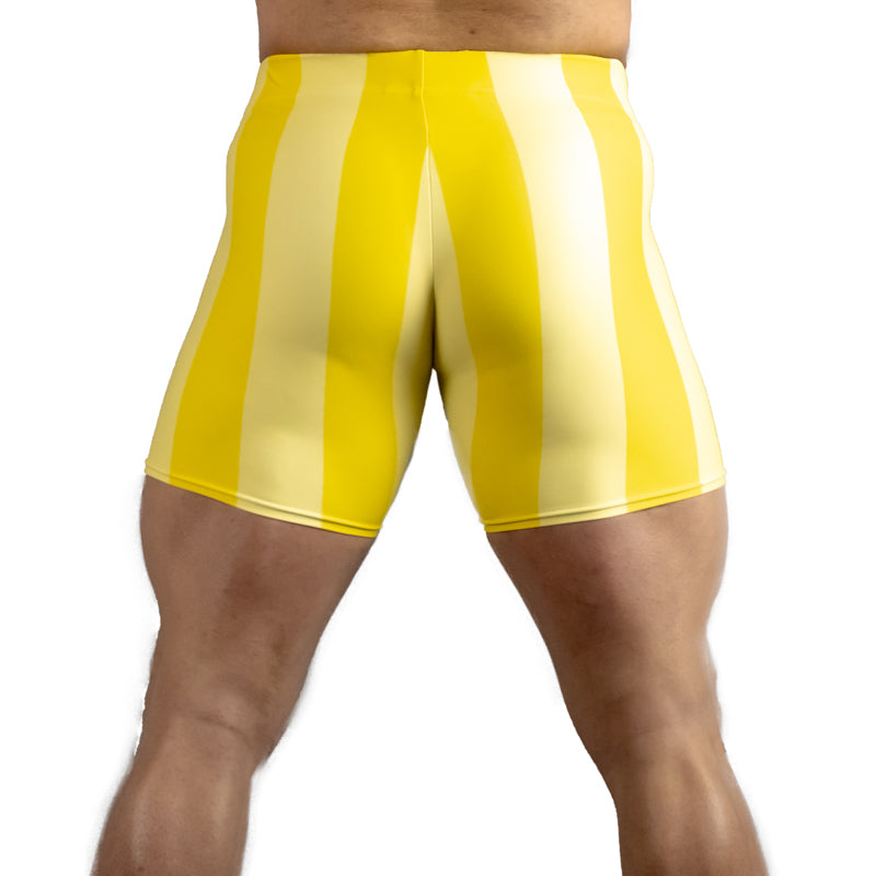 Lemon Spandex Shorts