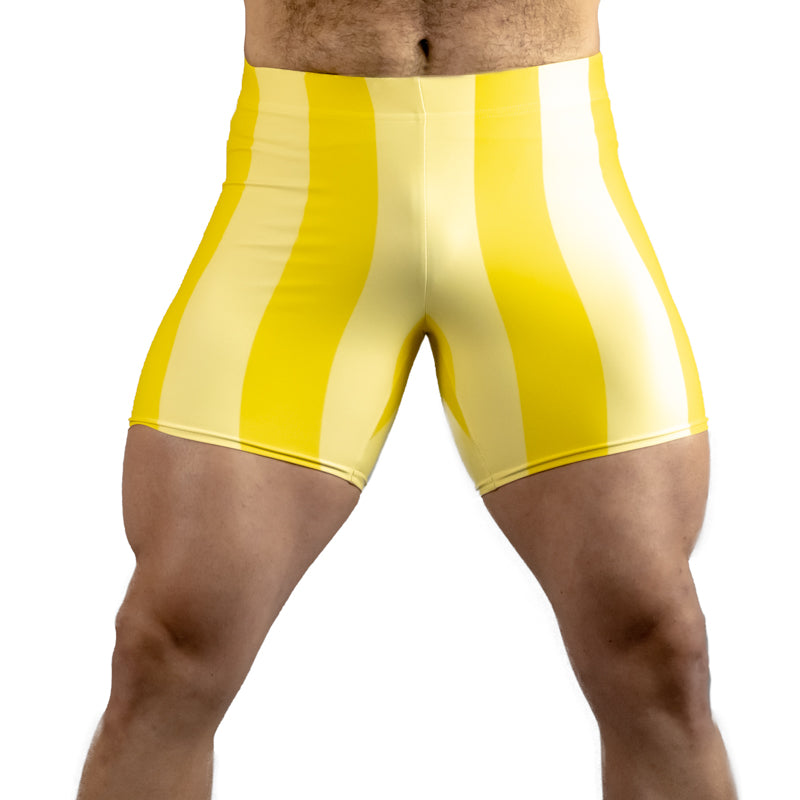 Lemon Spandex Shorts